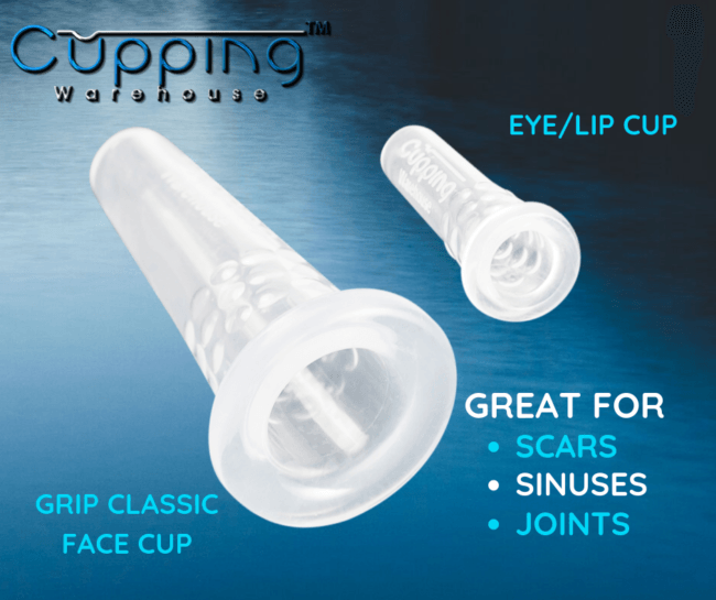 Cupping Warehouse Ultimate Chinese 36 Cup Set (20 Poly CupsTM Stronger PlasticPolycarbonate, 8 Supreme Deep PRO 6065 & 8 Grip PRO 6570 Silicone Cupping Therapy Sets