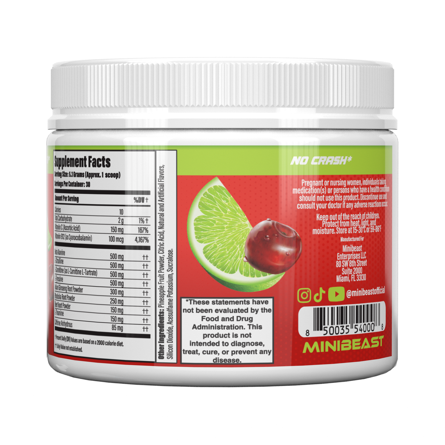 MB Mode lose weight(Low Stim Pre-Workout)