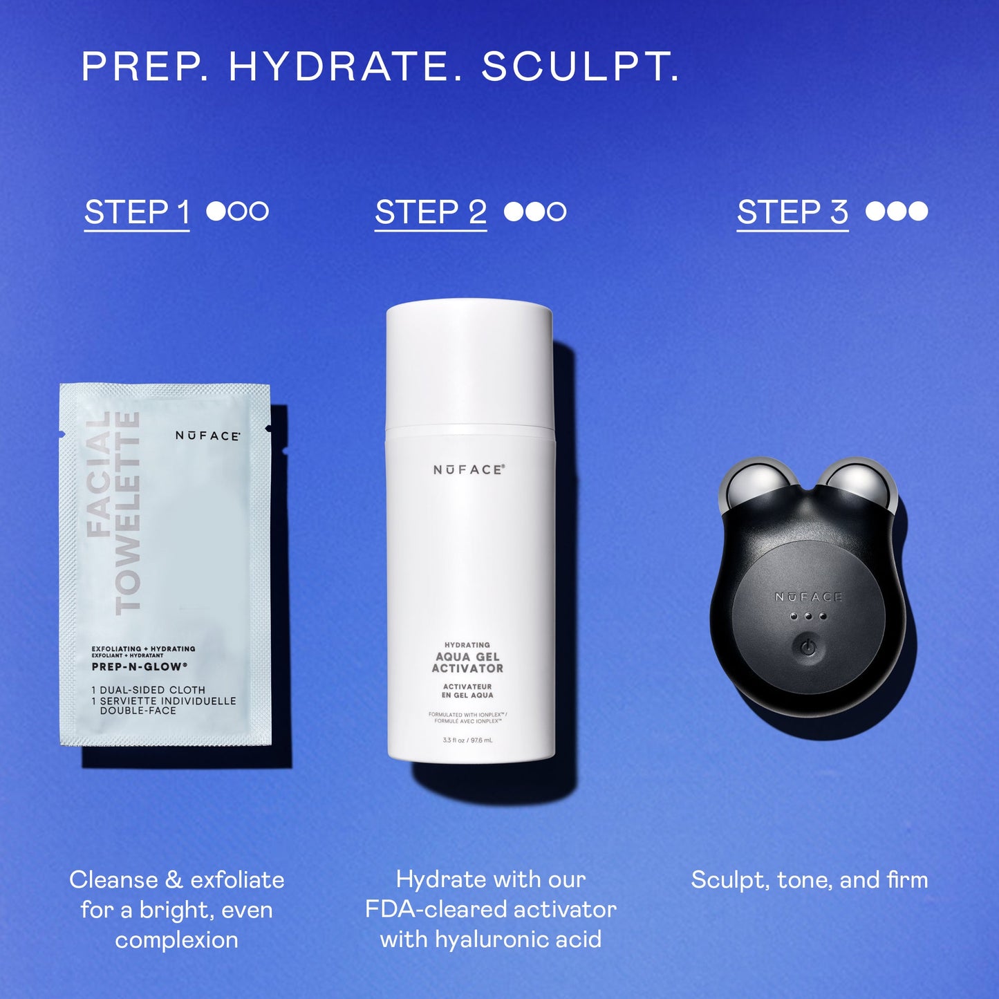 Exfoliating & Hydrating Facial Wipes - Face Wipes for Cleansing, Exfoliating & Hydrating