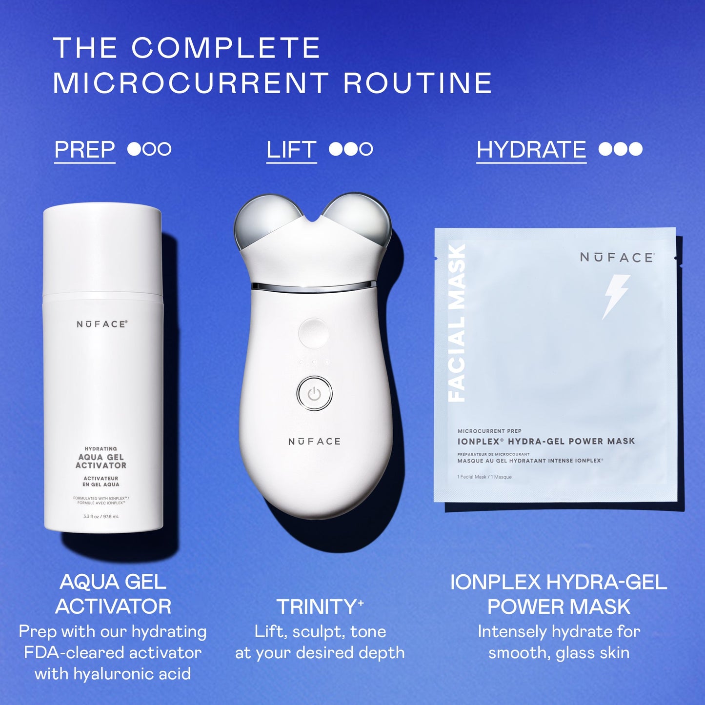 Starter Kit - Pro-Longevity Microcurrent Facial Lifting Device
