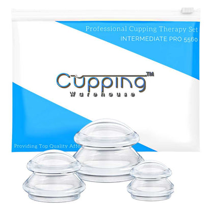 10 Sets of Supreme Intermediate PRO 5560- Beginner Soft Silicone Cupping Therapy Cups