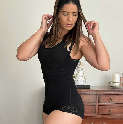 Colombian Firm Tummy Control Faja with Zip & Hooks