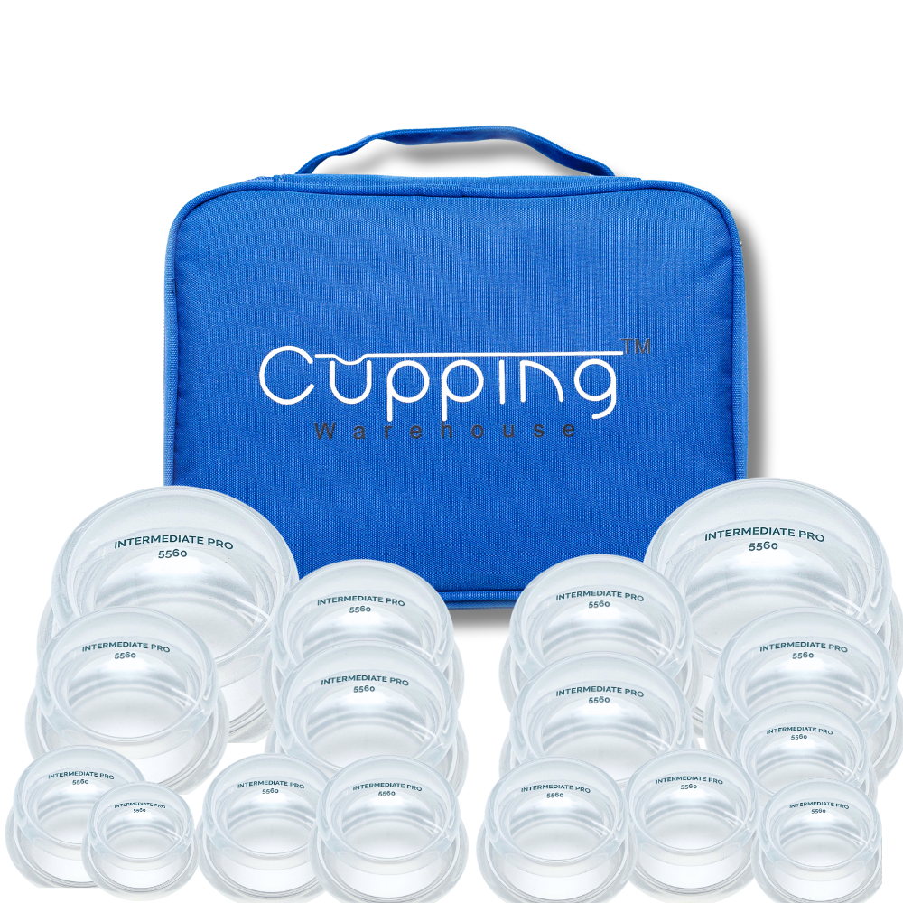 10 Sets of Supreme Intermediate PRO 5560- Beginner Soft Silicone Cupping Therapy Cups