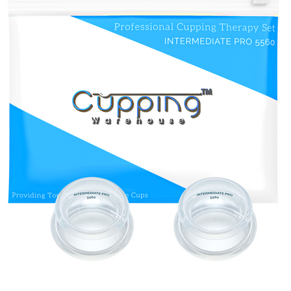 10 Sets of Supreme Intermediate PRO 5560- Beginner Soft Silicone Cupping Therapy Cups