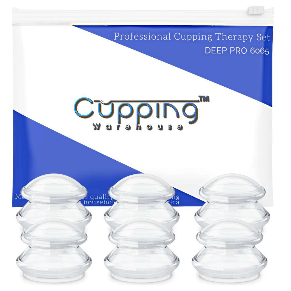 10 Sets of Supreme DEEP PRO 6065 Advanced Harder Silicone Cupping Therapy Sets
