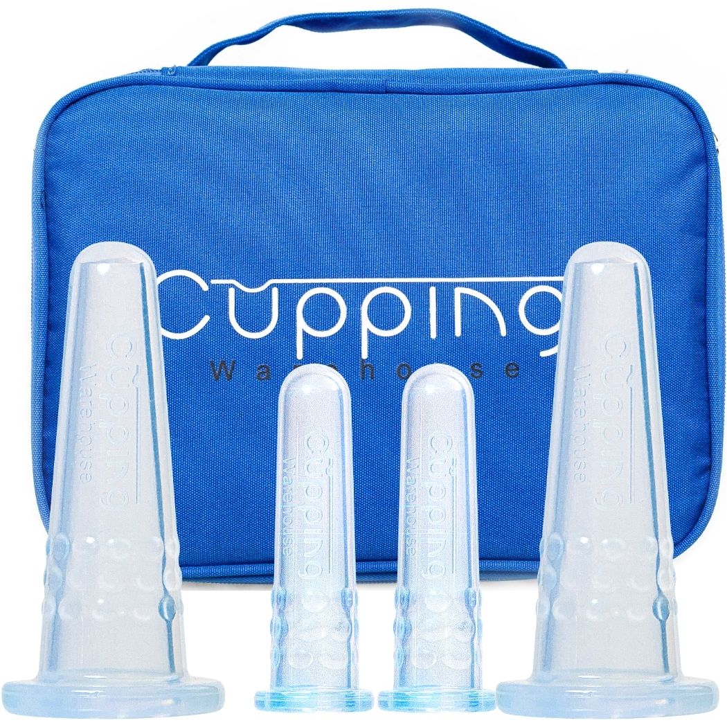 4 Face GRIP DEEP PRO 6570 Professional Harder Silicone Cups with Bag