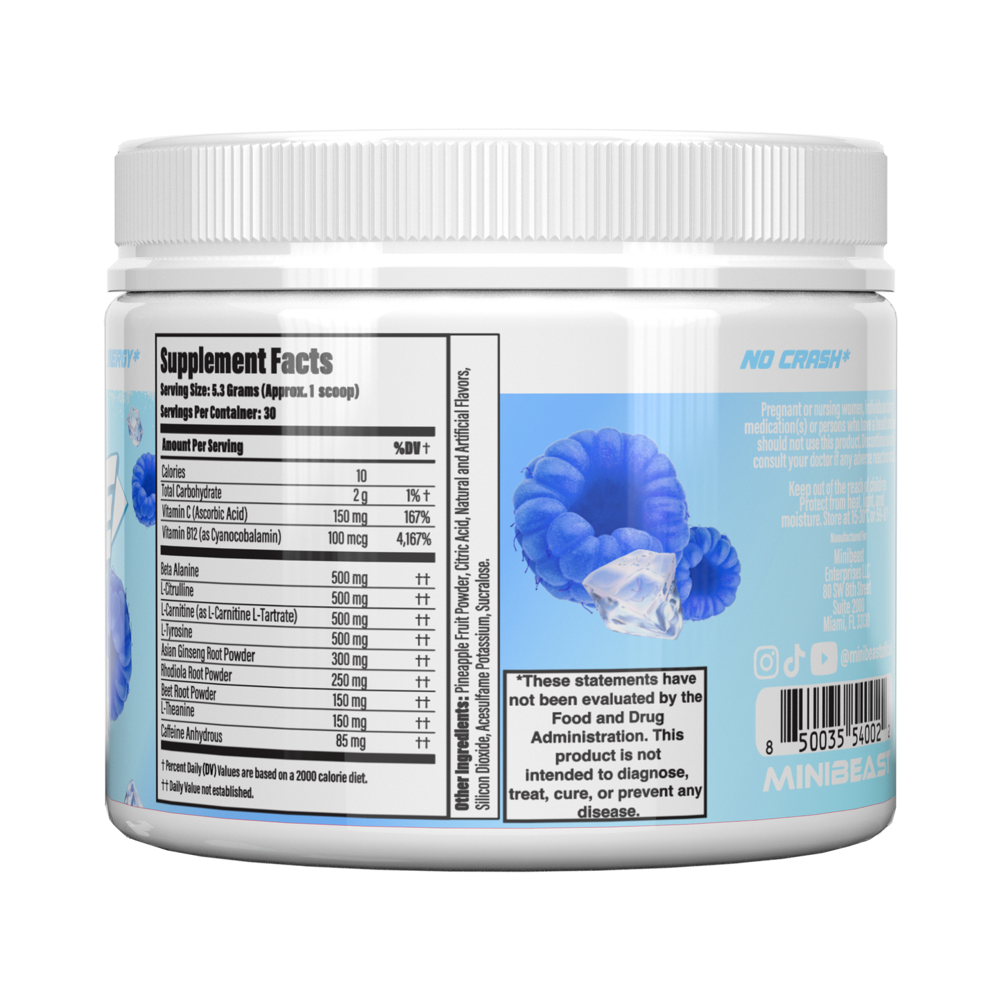 MB Mode lose weight(Low Stim Pre-Workout)