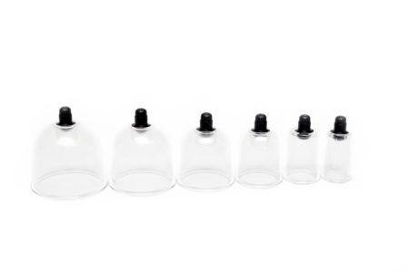 Cupping Warehouse Ultimate Chinese 36 Cup Set (20 Poly CupsTM Stronger PlasticPolycarbonate, 8 Supreme Deep PRO 6065 & 8 Grip PRO 6570 Silicone Cupping Therapy Sets