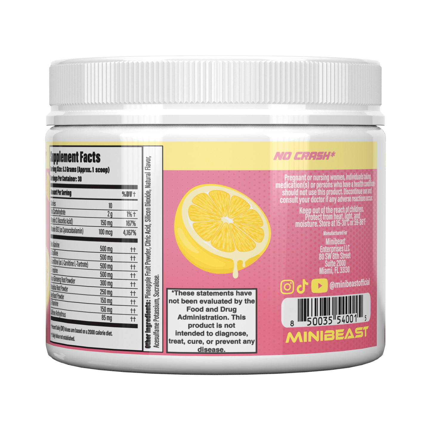 MB Mode lose weight(Low Stim Pre-Workout)
