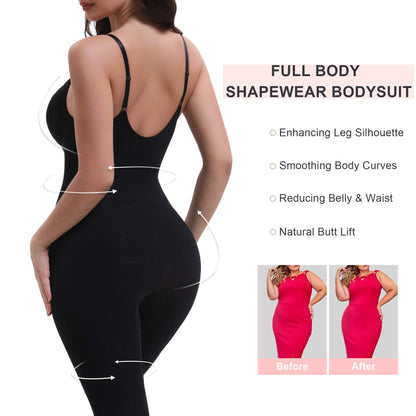 3-in-1 Seamless Full Body Compression Legging Bodysuit